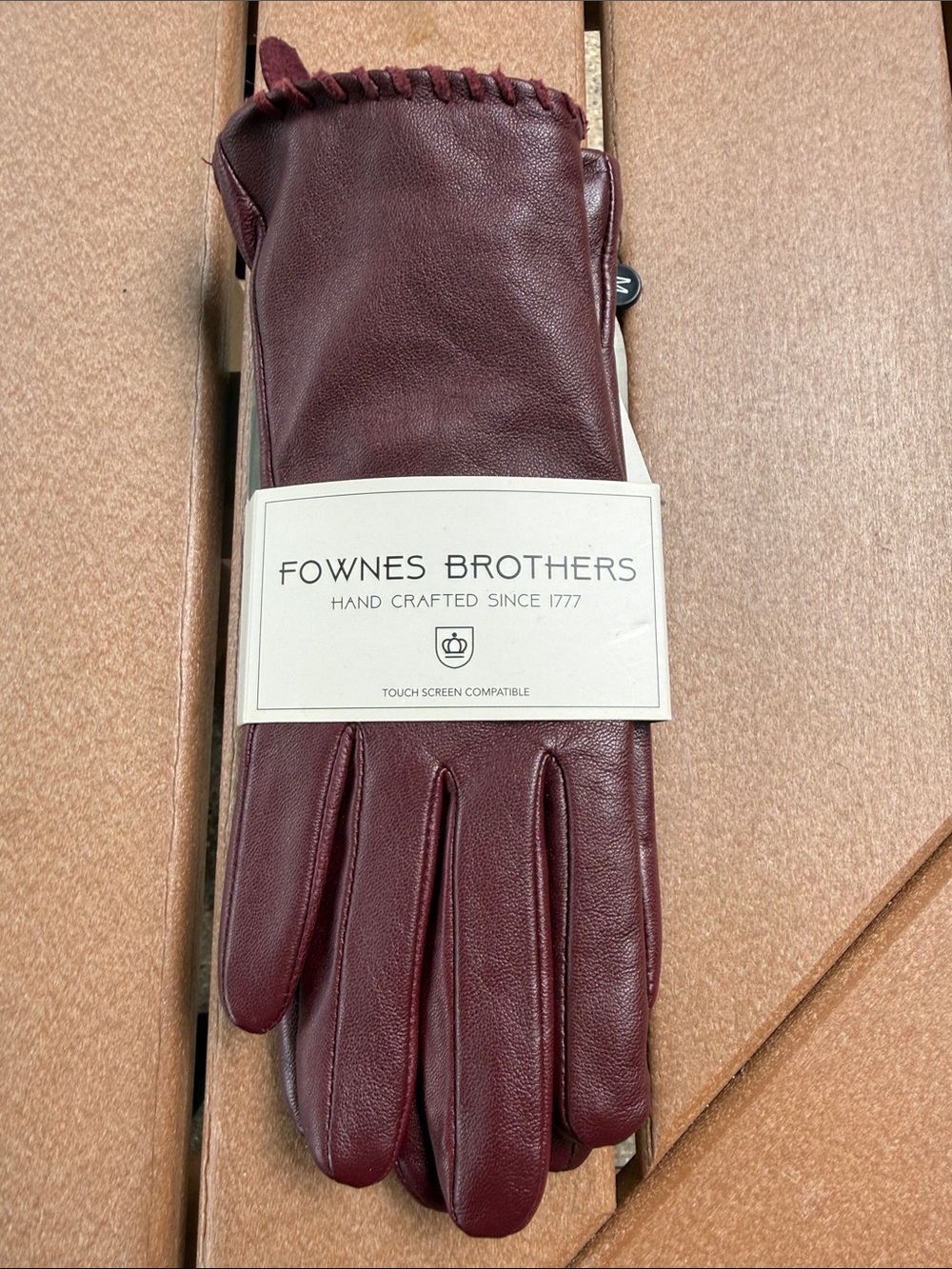 Fownes Brothers Leather Gloves NEW